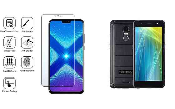 Захисне скло NeoGlass для Sigma mobile X-Treme PQ37 – надпрозоре та стійке Київ