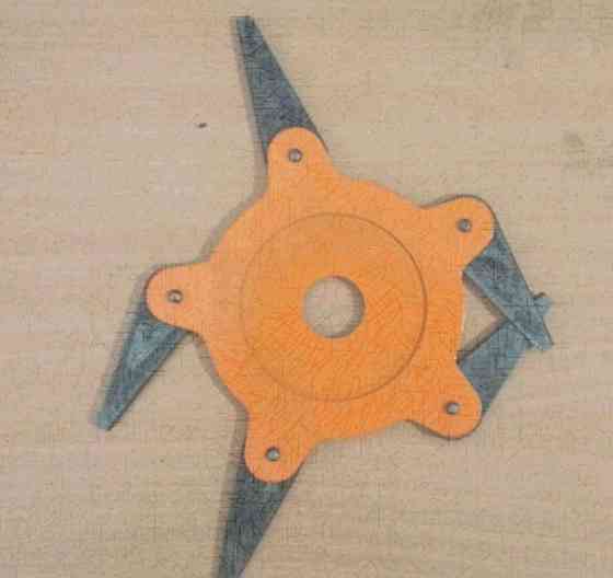 Ніж мотокоси 5T (сегментний) Мукачево