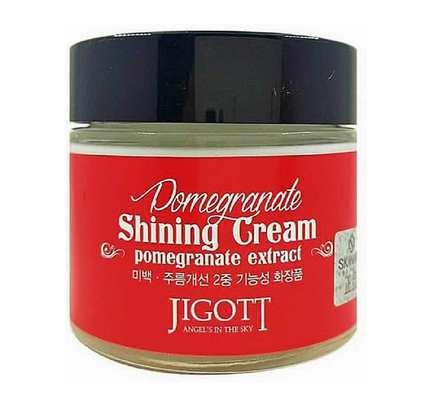 Крем для обличчя Гранат Pomegranate Shining Cream Jigott 70 мл Київ - фото 1