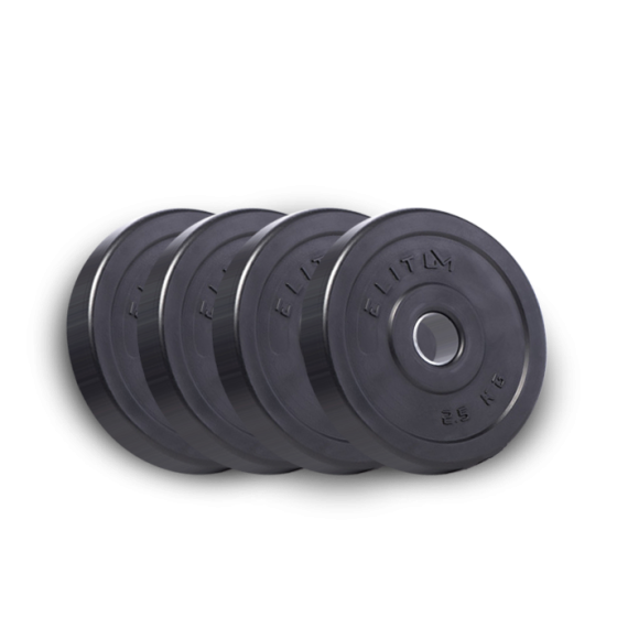 Набор композитные диски (блины) ELITUM для гантелей и штанги 4 штуки по 2,5 кг с диаметром отверстия 30мм Киев