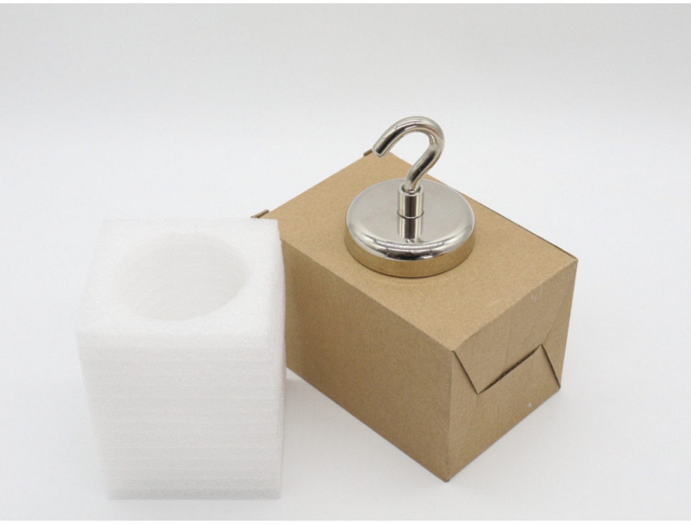 Сильний неодимовий магніт з гачком 75x18 мм до 150 кг Київ - фото 5