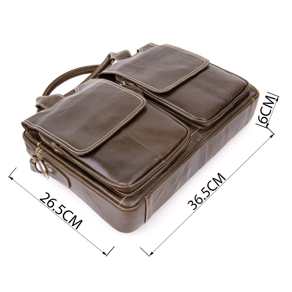 Ділова сумка Коричнева (Vintage) Київ - фото 8