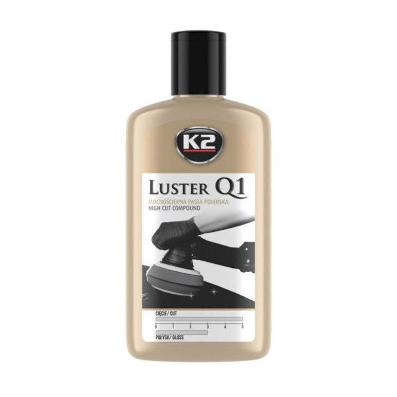 Паста для полірування кузова K2 Luster Q1 біла 250г Львів - фото 1
