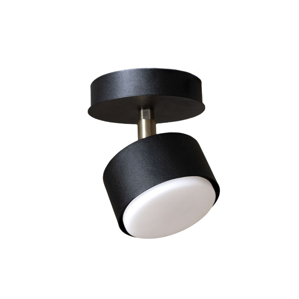 Светильник потолочный MSK Electric Copter с поворотным плафоном под лампу GX53 NL 80405-1 BK Одесса - изображение 1