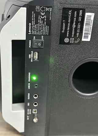 Колонка блютуз Lenco PA-360Bk. Харків