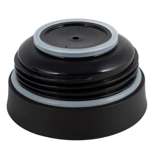 Термочашка 360мл з TPR вставкою нержавіюча сталь чорний KAMILLE 2038 Житомир - фото 5