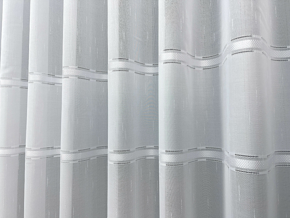 Тюль VR-Textil 2078т Мережка Льон Білий 400х270 см (42-1297) Київ - фото 7