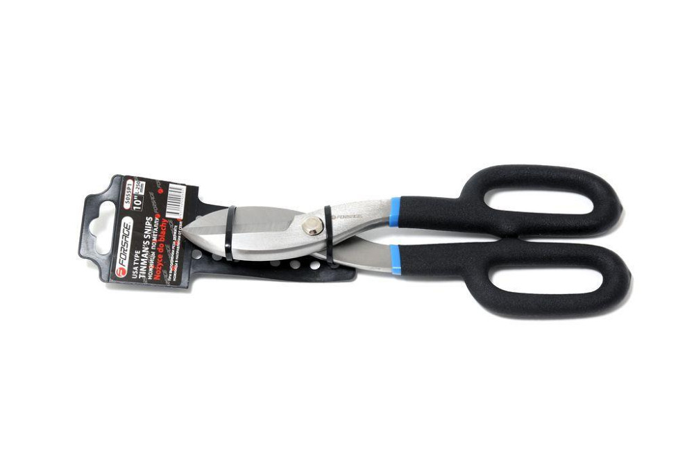 Ножиці по металу 10" (250мм) на пластиковому тримачі Одеса - фото 1