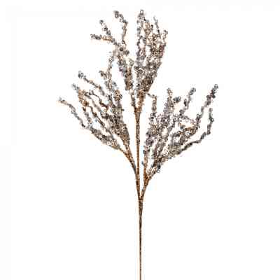 Декоративная ветвь YES! Fun серебряная, 71 см (974756) Винница
