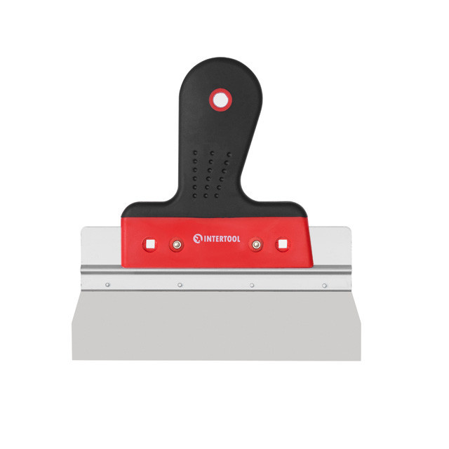 Шпатель з нержавіючої сталі, 200 мм, двокомпонентна ручка, професійний INTERTOOL KT-2680 Киев - изображение 7