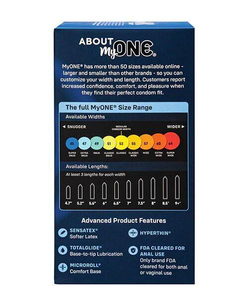 Презервативы MyONE Super Snug 10 шт, картонная коробка Sex Aura Киев - изображение 2