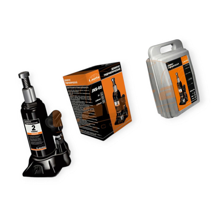 Домкрат гідравлічний 2 т, 148-278 мм (коробка) Мукачево - фото 1