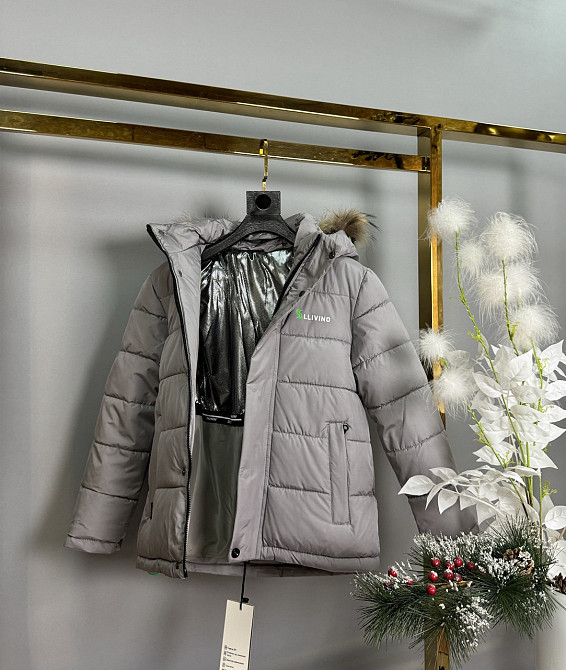 Детская зимняя куртка на мальчика 110,122,128 на холофайбере Николаев - изображение 2