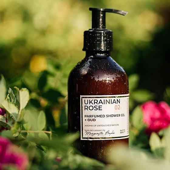 СПА-гель для душа с натуральными маслами +OUD Ukrainian Rose 300 мл Киев