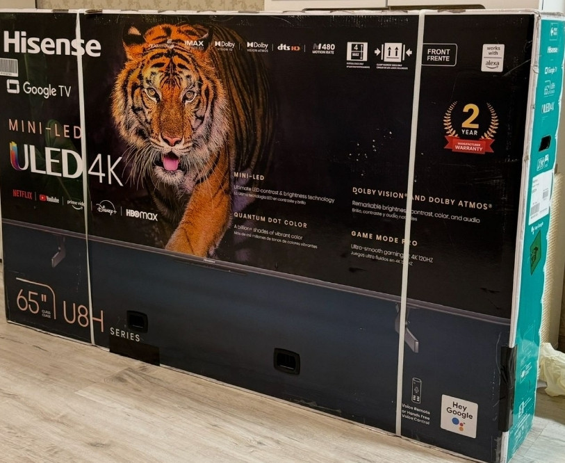 Игровой Телевизор TV 65” Hisense U8H mini-LED. Киев - изображение 8