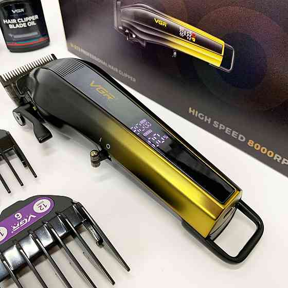Машинка для стрижки з насадками бездротова VGR V-273, Машинка для окантовки акумуляторна XP-40 Івано-Франківськ