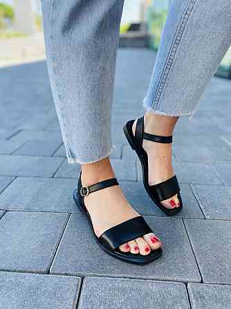 Stella Босоніжки жіночі STELLA 44-71 чорні (літо, шкіра натуральна) (5062) 40 Коломия