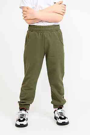 Брюки спортивные детские и подростковые, хаки Крохатушка одяг 164 Киев