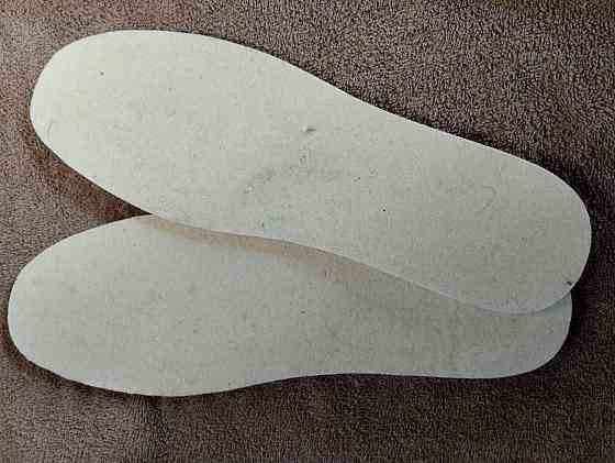 Устілка, устілка Утеплена Фетр біла 38-48 розміри Харків