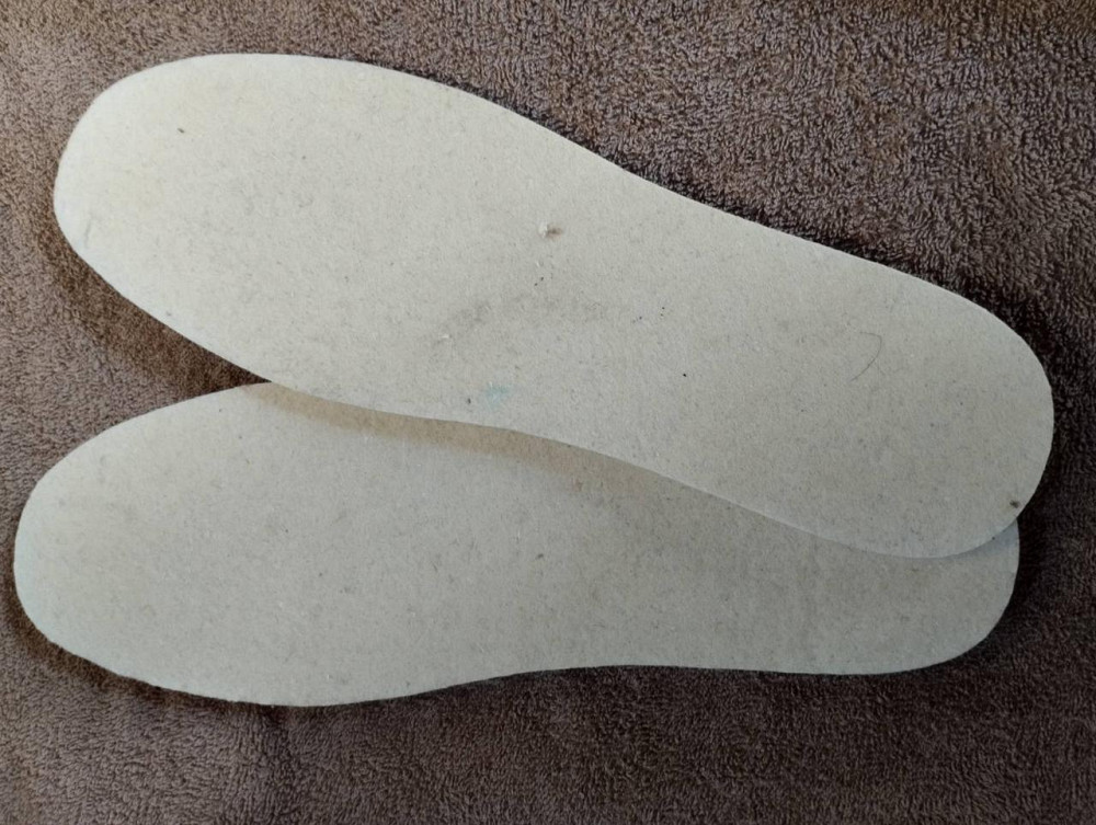 Устілка, устілка Утеплена Фетр біла 38-48 розміри Харків - фото 1