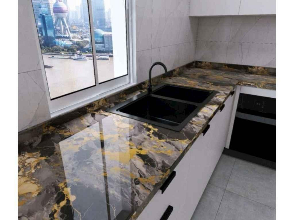 Пленка на самоклебате 60см * 10м Маслостойкая под мрамор МА169 ТМ D-C-Fix Киев - изображение 1