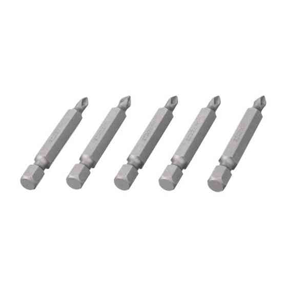 Комплект викруткових насадок, PH1, 1/4"×50 мм, ACR, S2, 5 од., STORM Львів