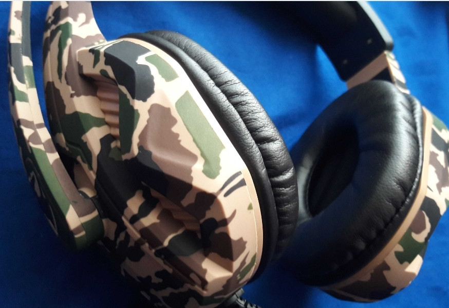 Ігрові навушники Камуфляж Camouflage-Green. Харків - фото 7