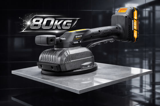 Віброприсоска для плитки + 2 акумулятори 2Аг 21В Majster Pro (Польща) Київ