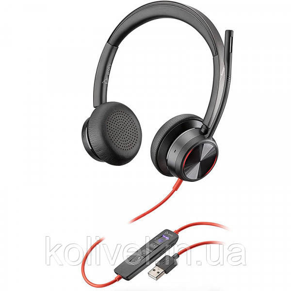 Гарнітура Plantronics Blackwire 8225-M USB-A ANC (214408-01) Киев - изображение 2