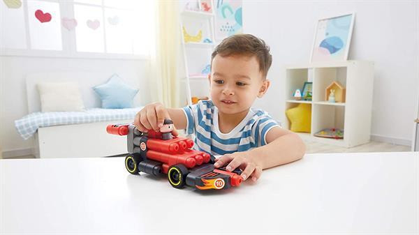 Конструктор PolyM Гоночний автомобіль 31 деталь (760020) Харків - фото 9