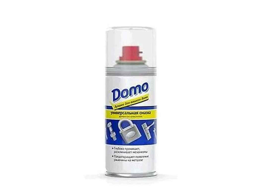 Універсальне проникне мастило 150мл DOMO (аерозольний балон 210мл) ТМ XADO Київ - фото 1