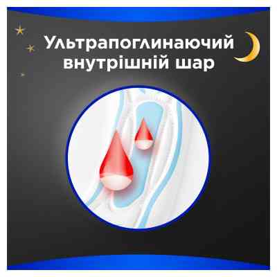 Гигиенические прокладки Always Maxi Secure Night Размер 4 6 шт. (8006540538258) Винница