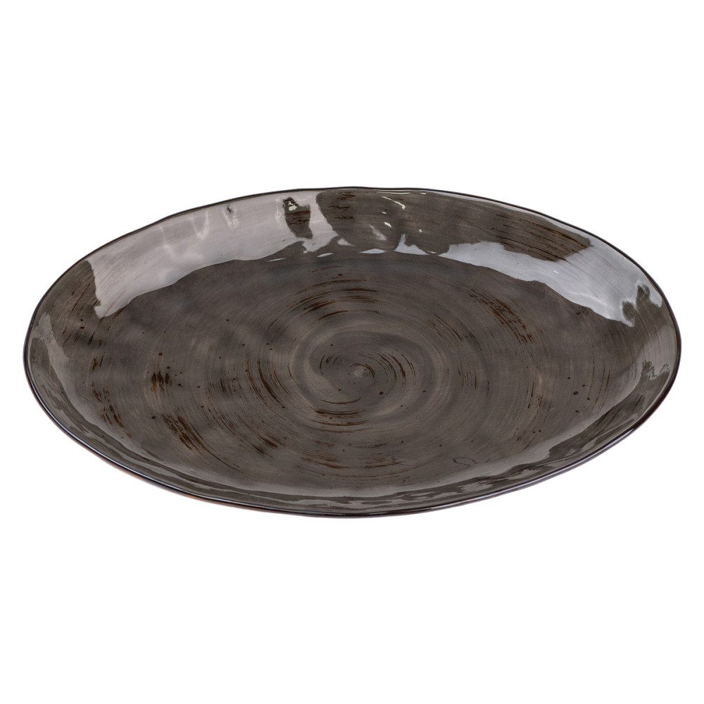 TS Kitchen Тарілка порцелянова плоска овальна 35 х 23.5 см сервірувальне блюдо для нарізки Lugi Коломыя - изображение 5