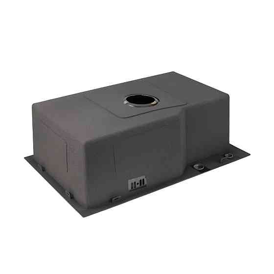 Кухонна мийка Platinum Handmade PVD 650х430х220 чорна (товщина 3,0/1,5 + дозатор в комплекті) Коломыя