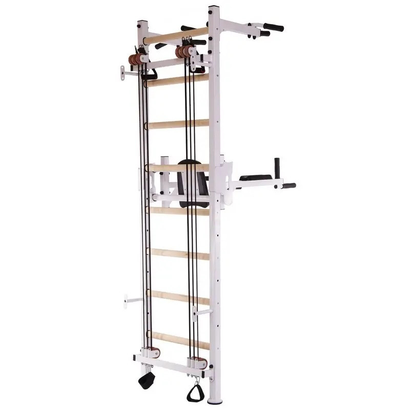 Профессиональная шведская стенка с єспандерами металлическая с деревянными перекладинами оздоровительная Каменское - изображение 8