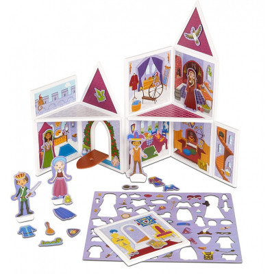 Игровой набор Melissa&Doug магнитный Средневековый замок (MD30662) Винница - изображение 2