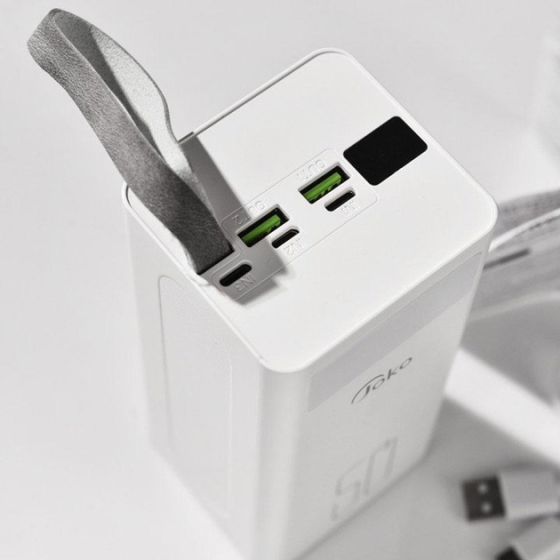 Универсальная зарядная батарея Konfulon Joko J10 50000mAh с 5 портами 22.5W Винница