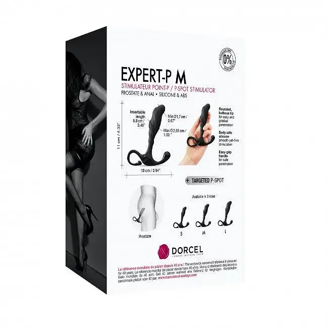 Ручний ергономічний масажер простати Dorcel Expert P size M Львов - изображение 6