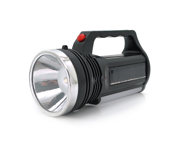 Фонарь переносной F-3276+Solar, 1+1 режим, встроенный аккум, корпус прочный пластмасс, кабель 220В,  Полтава - изображение 1