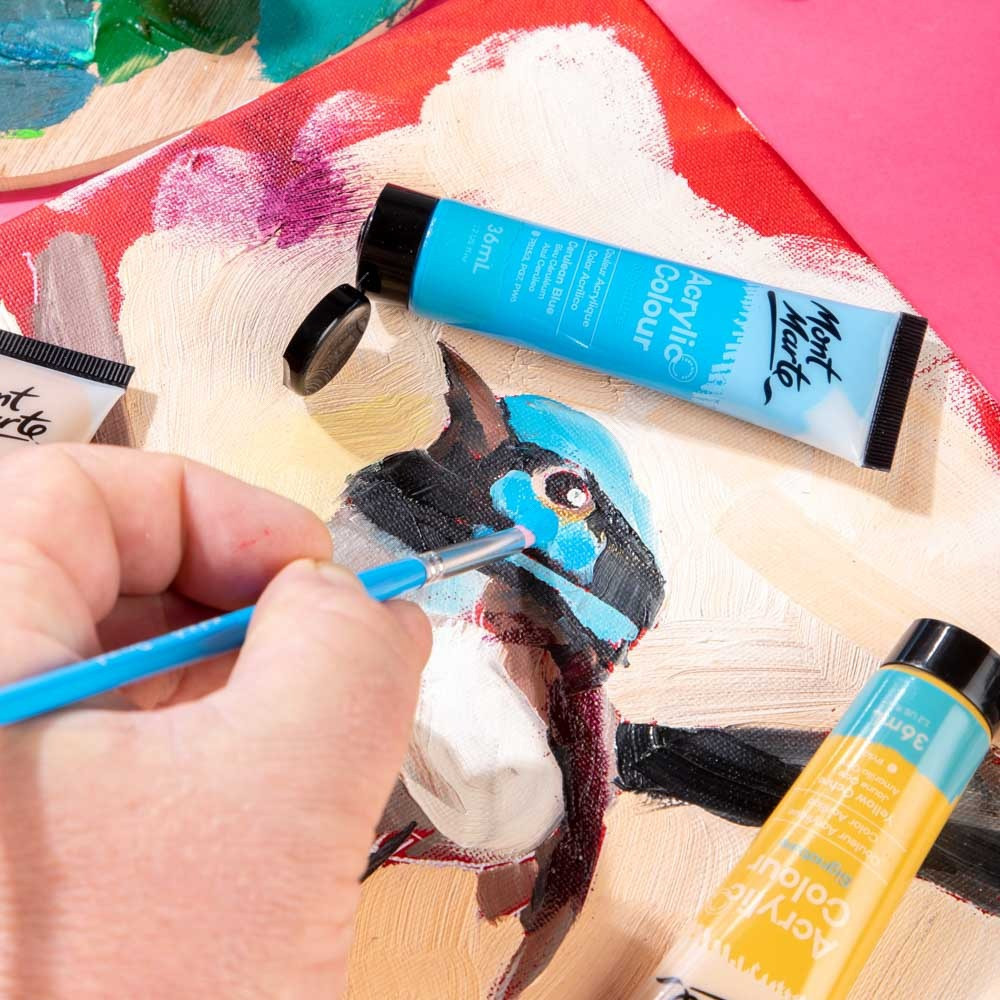 Краски акриловые для рисования Mont Marte Acrylic Colour Paint Set Signature 18pc x 36ml Разные цвета Каменец-Подольский - изображение 5