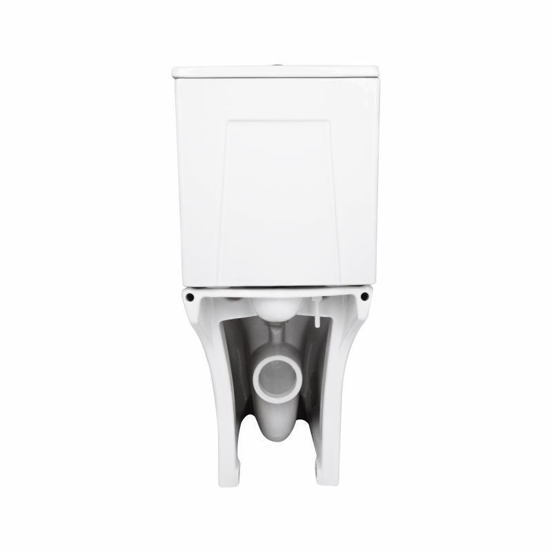 Унітаз підлоговий Qtap Presto Quadro безобідковий із сидінням Soft-close QTPRE27W51021 Київ - фото 7