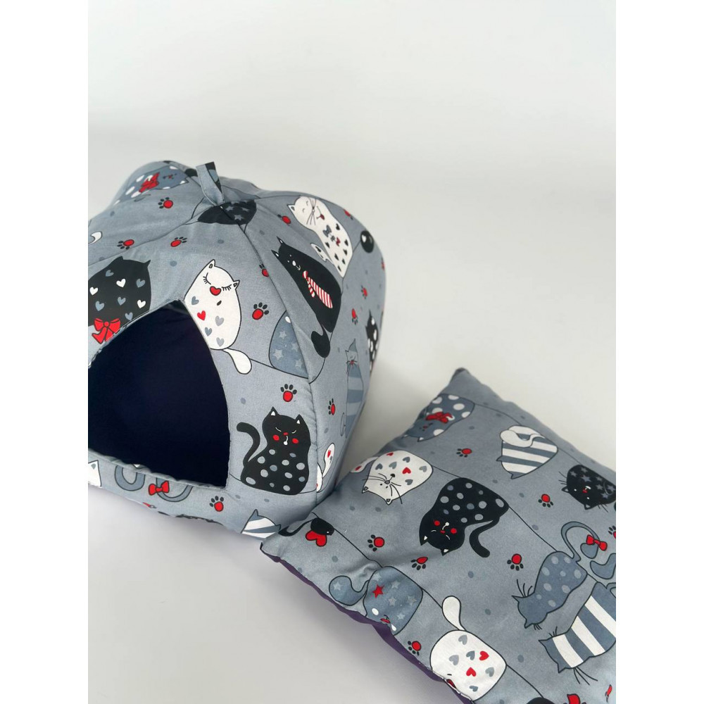 М'який будиночок для домашніх тварин собак та котів 1352 Киев - изображение 2