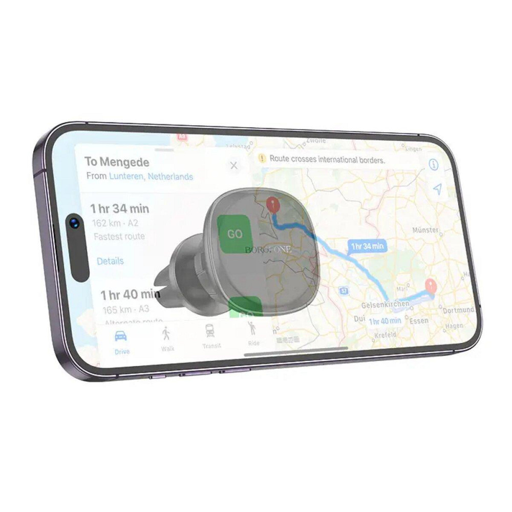 Автомобильный держатель крепление подставка для телефона смартфона BOROFONE BH102 Cloud магнитный Black Одесса - изображение 5