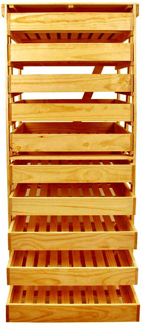 Стелаж для овочів і фруктів "Чокбері" каррі Миколаїв - фото 1