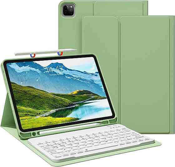 Чохол з клавіатурою для iPad Air 11-inch(M2) 2024/ iPad Air 5 2022/Air 4 2020 10.9/iPad 4-го покол.  Дніпро