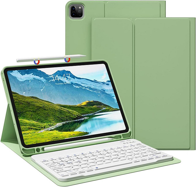Чехол с клавиатурой для iPad Air 11-inch(M2) 2024/ iPad Air 5 2022/Air 4 2020 10.9/iPad 4-го покол.  Днепр - изображение 1
