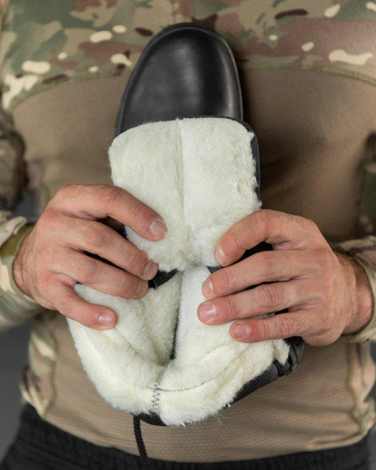 Зимние тактические ботинки F-1 black ВТ0464 Одесса - изображение 7