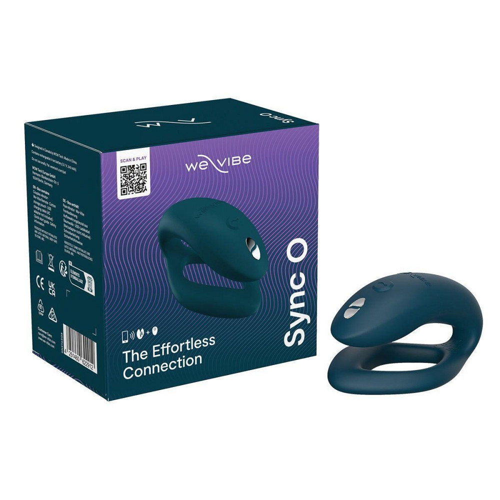 Смарт-вібратор для пар We-Vibe Sync O Velvet Green, пульт ДК Sex Aura Київ - фото 10