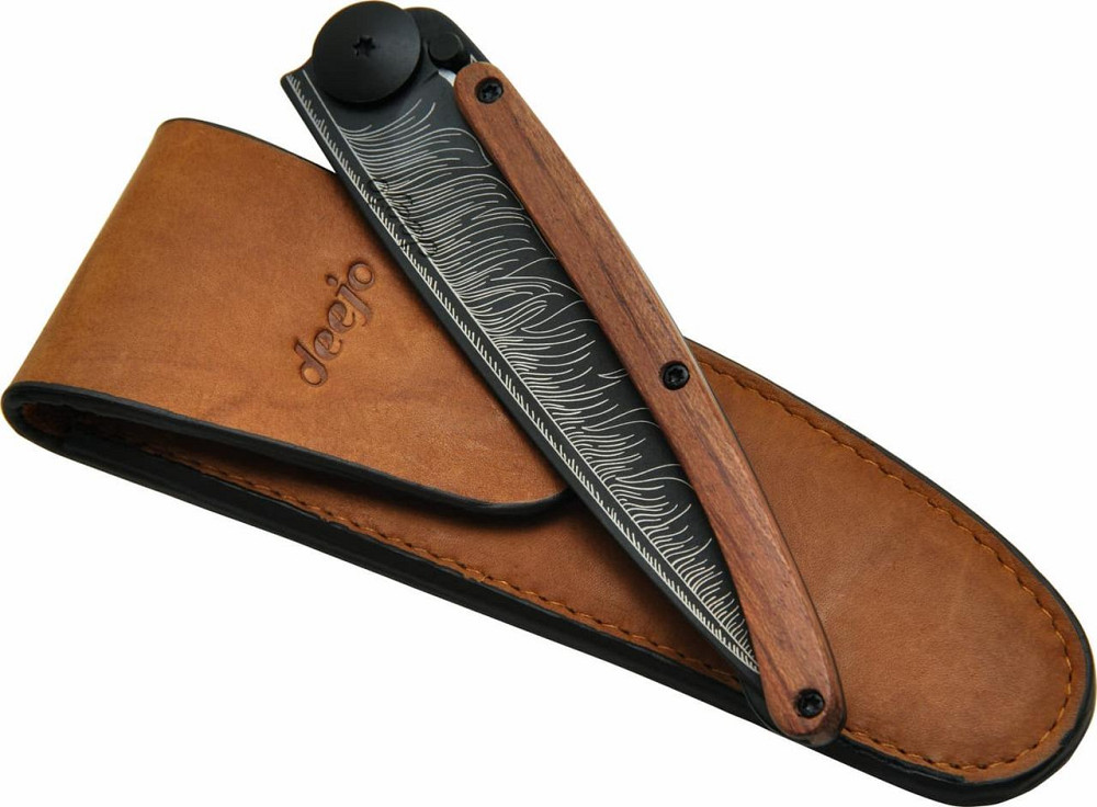 Шкіряний чохол універсальний для ножів 37г Deejo (DEE000504) Коричневий Нововолинськ - фото 7