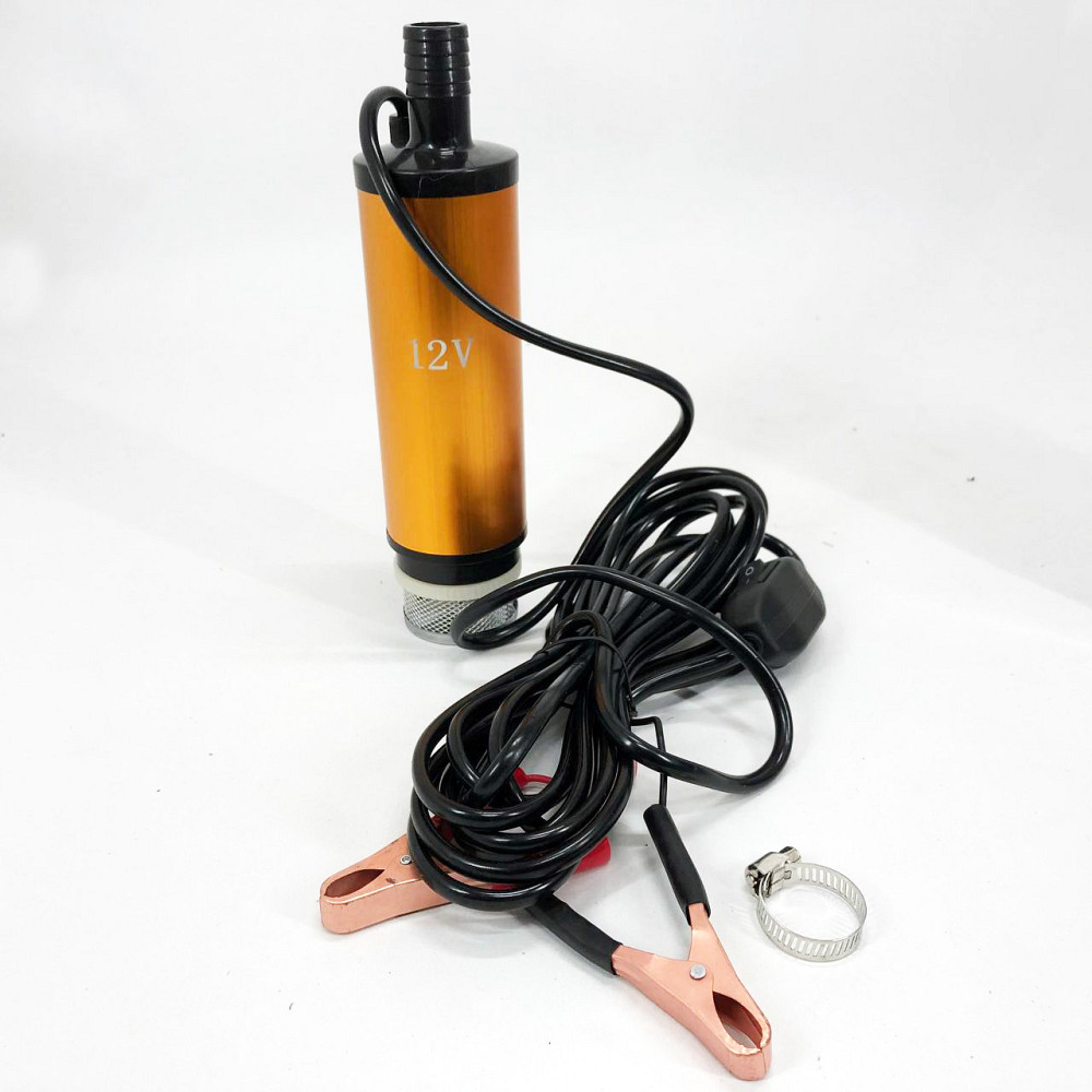 Дизельный насос погружной 12В 12v 12л/мин, Мобильные насосы для перекачки топлива AF-24 Львов - изображение 9